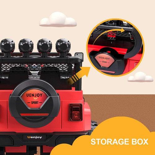 12V Electric Kids Ride On Jeep Street King Truck with Wheels Suspension - Toytexx 12V Electric Kids Ride On Jeep Street King Truck with Wheels Suspension - Toytexx